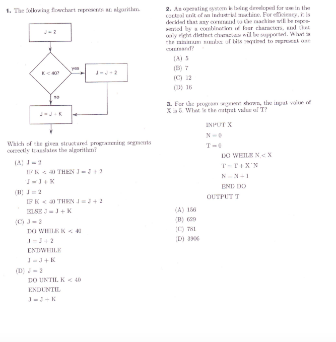 Solved 2 An Operating System Is Being Developed For Use Chegg Com