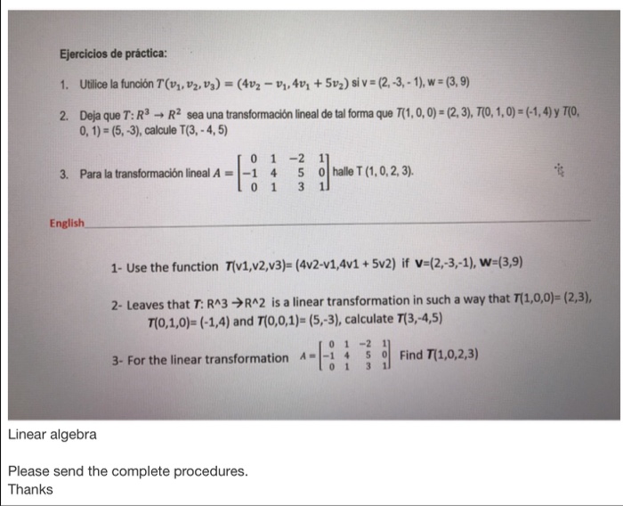 Solved Ejercicios De Práctica 1 Utilice La Función Tv1