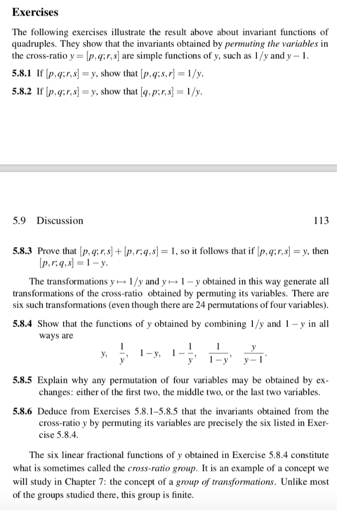 The Following Exercises Illustrate The Result Above Chegg Com