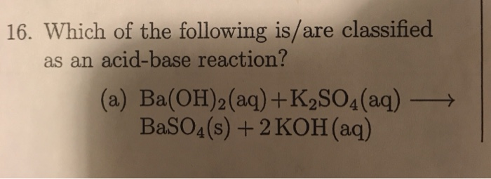 Ba(OH)2 + K2SO4: Phản Ứng Hóa Học Và Ứng Dụng Thực Tiễn