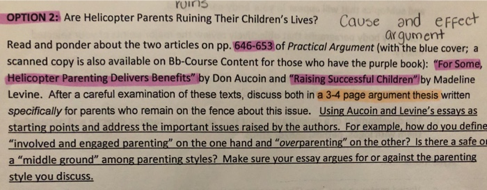 How Helicopter Parents Are Ruining >> Roins Option 25 Are Helicopter Parents Ruining The Chegg Com How Helicopter Parents Are Ruining >> Roins Option 25 Are Helicopter Parents Ruining The Chegg Com