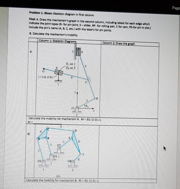 Mechanism Pin Slot