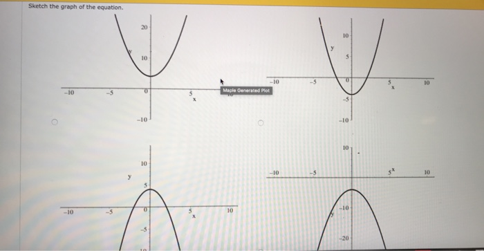 Solved Make A Table Of Values For The Equation Y X2 4 4 Chegg Com