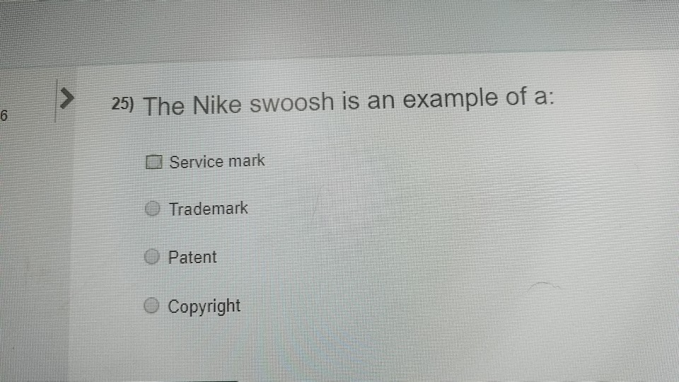 The Nike Swoosh Is An Example Of A 