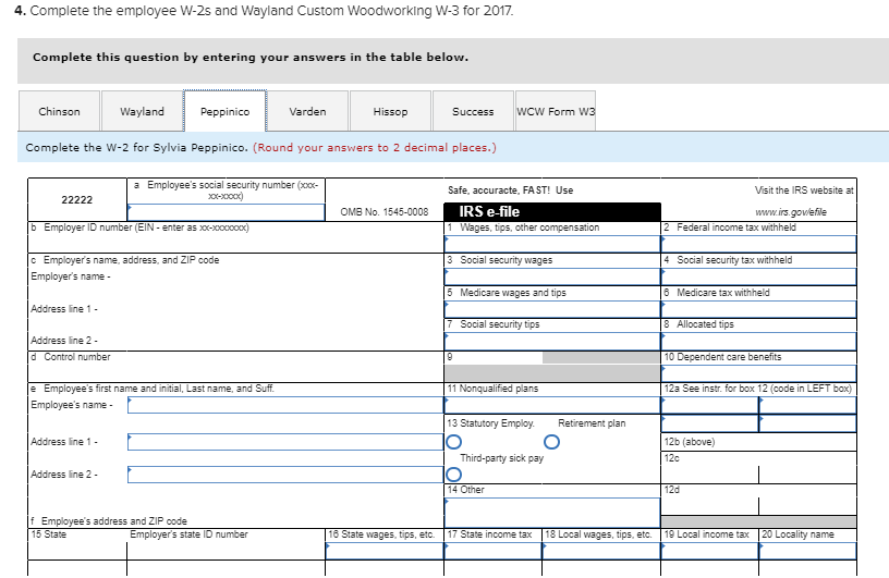 Appendix A Continuing Payroll Project: Wayland Cus 