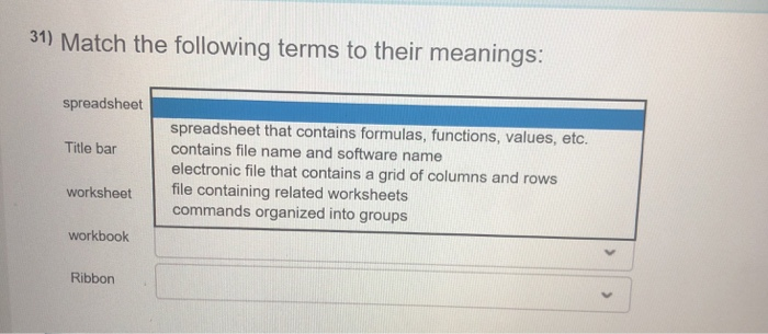 solved-30-match-the-following-meanings-with-their-terms-an-chegg-com