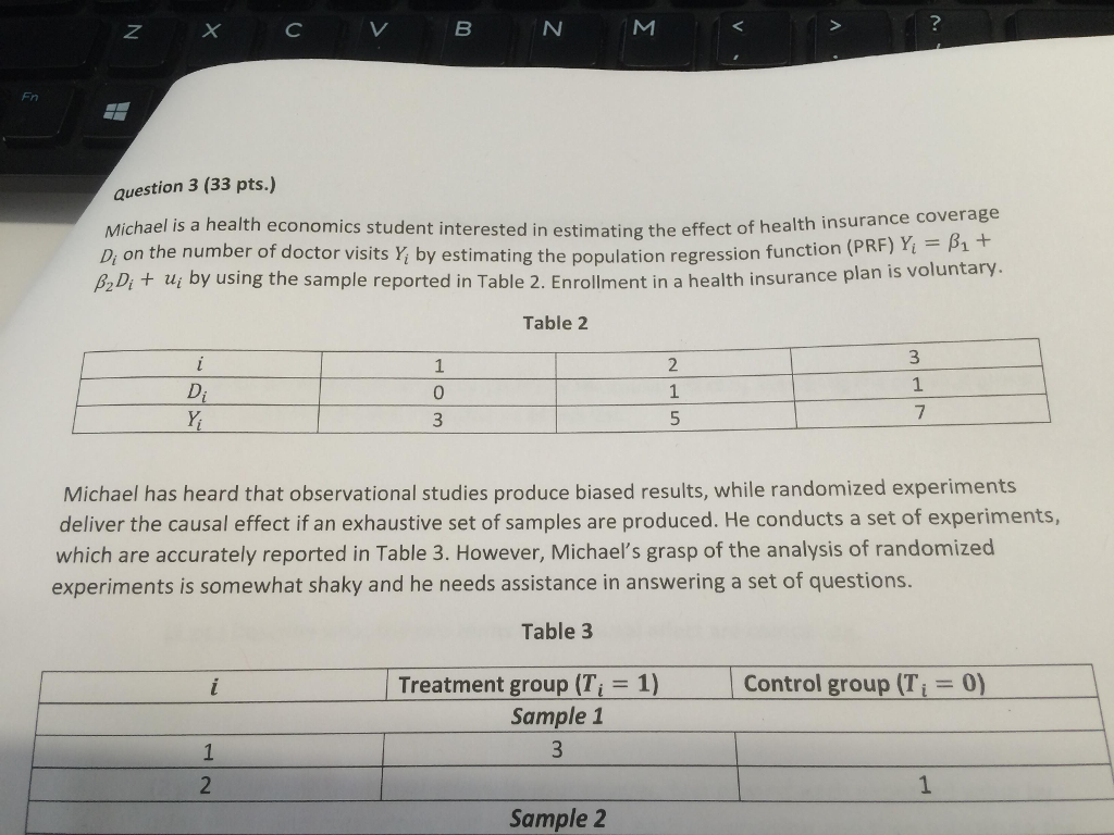 3 ... N M Ec Michael Health (33 Question A Pts.) Fn Solved: Is