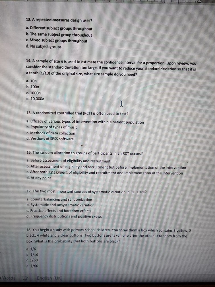Solved: Mailings Layout ReviewView 1. Esign References ... Whi