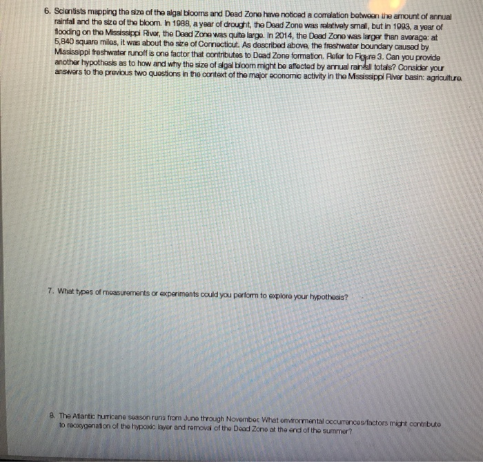 6 Scientists Mapping The Size Of The Algal Blooms - 