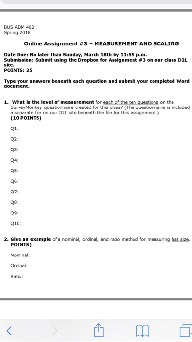 Based On The Survey Monkey Questions Below In Pict Chegg Com - question based on the survey monkey questions below in pictures 2 and 3 answer question 1 shown in picture 1 in determining whether each question is a