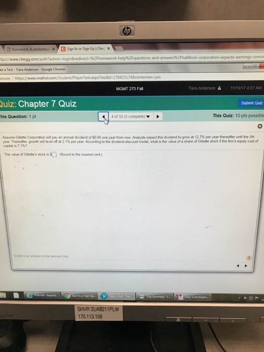 Solved GignIn Or Sign Up!Chex Ips Wi W Che Aut ?act...