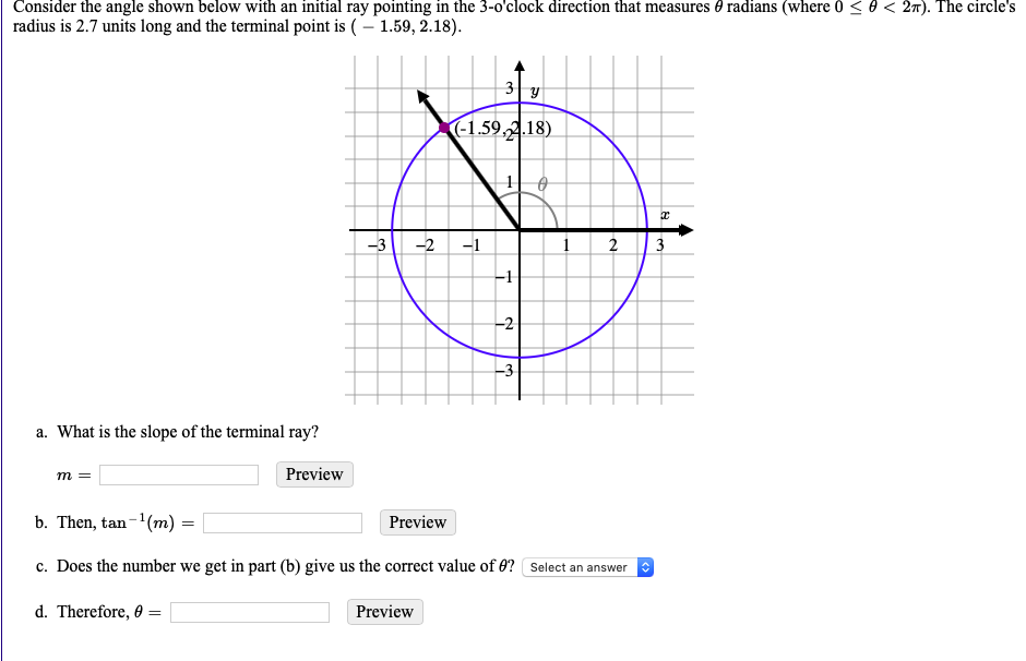 Solved Consider The Angle Shown Below With An Initial Ray Chegg Com