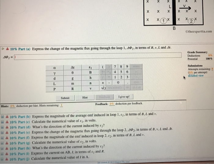 Solved Otheexpertta Com 10 Part A Express The Change O Chegg Com