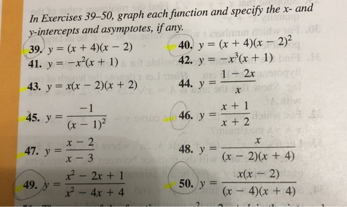 Solved In Exercises 39 50 Graph Each Function And Specify Chegg Com