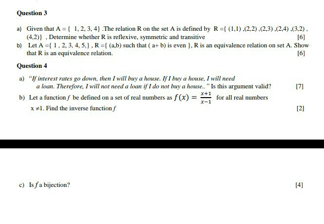 Solved Question 3 A B Given That A 4 2 Determi Chegg Com