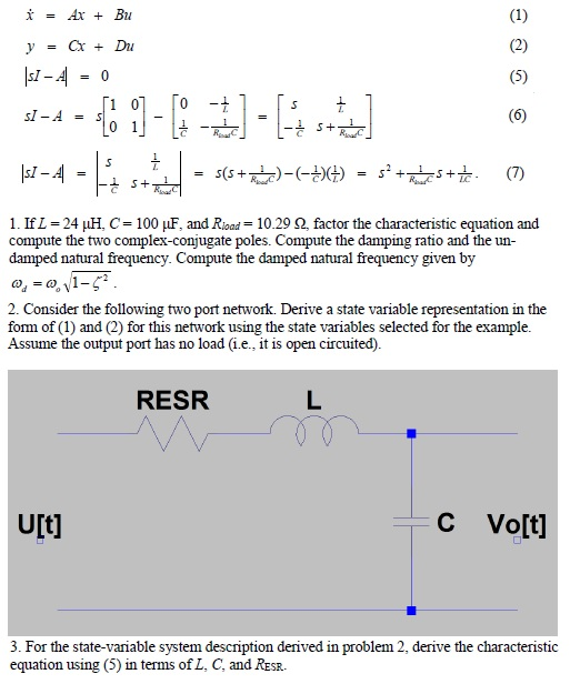 Solved I Ax Bu 1 Ifl 24 C 100pf And Road 10 29 Chegg Com