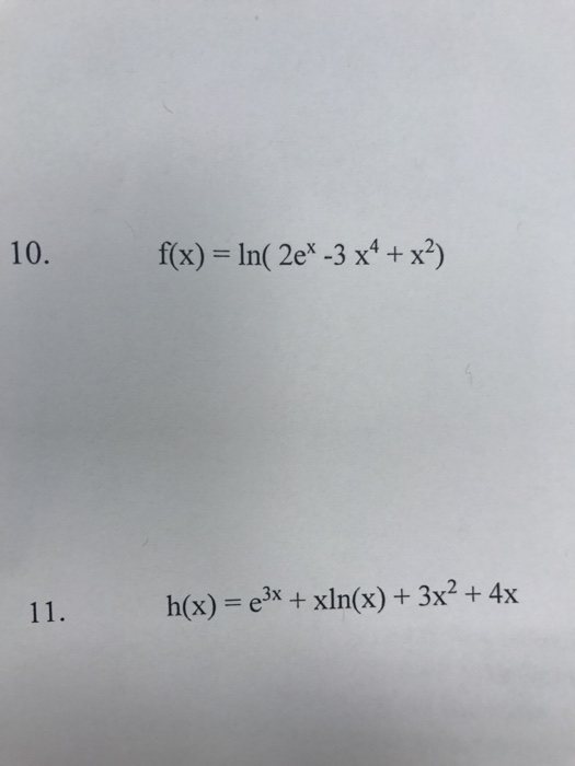 Ln4. 3 ln 4 x 5. 3 ln 4 x 5. F x ln 2x+1. 3 ln 4 x 5.