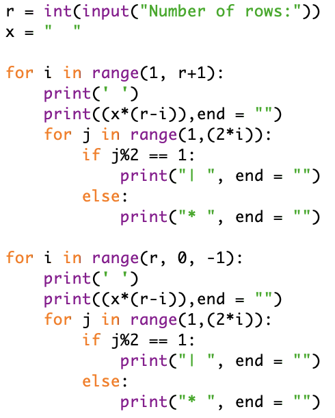 Print end r. Питон циклы for i in range. Питон Print (1^4). Range(-5,5) питон. For i in range(2, n+1):.