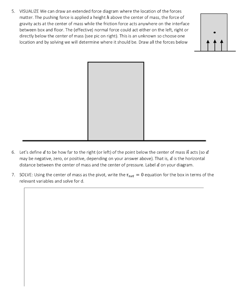 Solved Exercise 2 Tipping Let Us First Look At A Box Min Chegg Com