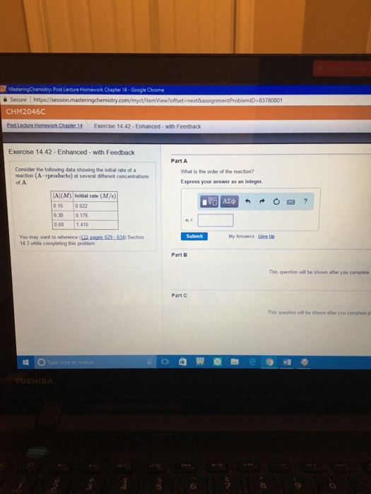 Mastering chemistry test answers picture