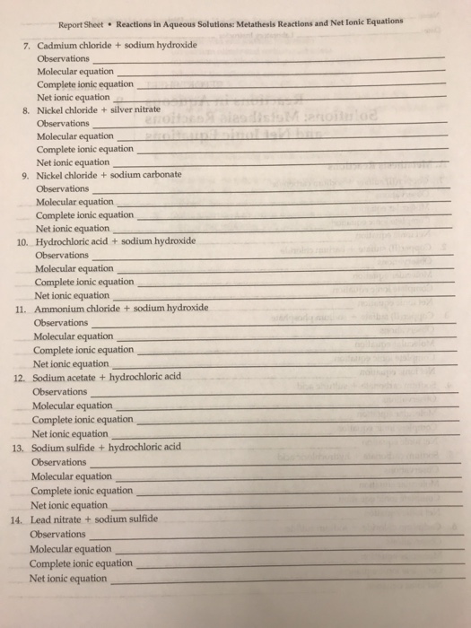 Aqueous metathesis image