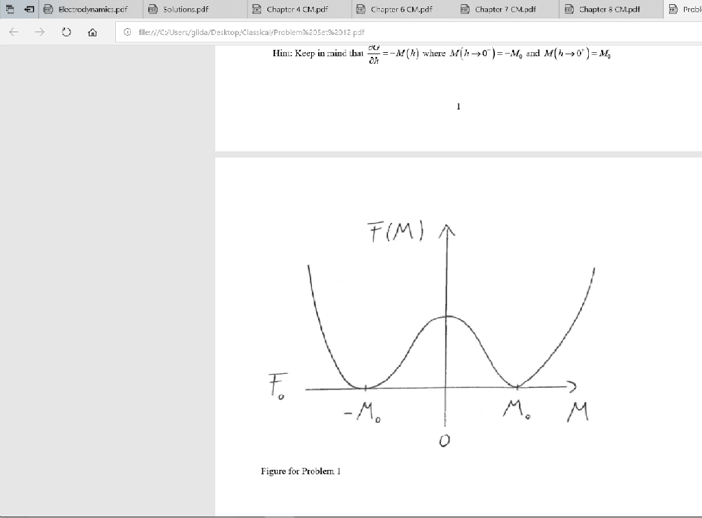 Solved E Electrodynamics Pdf Solutions Pdf Chapter 4 Cm P Chegg Com