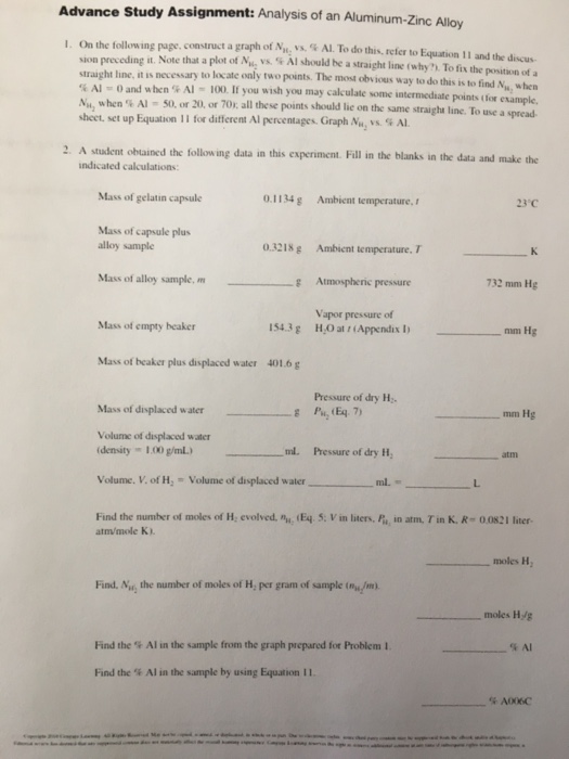 Advance Study Assignment Analysis Of An Chegg 