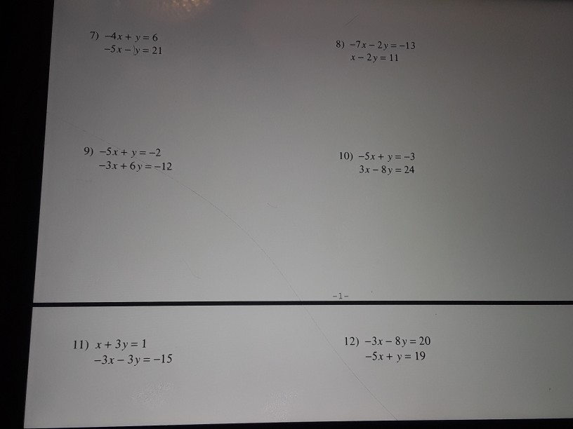 Quations Substitution Date Period Solve Each Chegg 