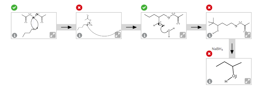 Solved Mercuric Oxidation In Water Followed By Nabh4 Chegg Com