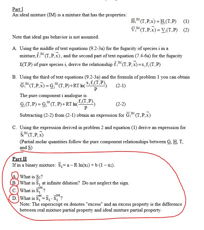 Solved Please Be Thorough Show Work And Answer All Parts Chegg Com