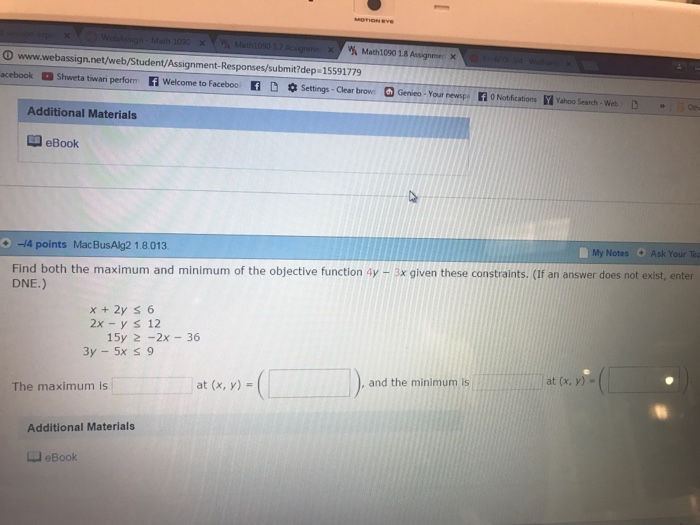 How to submit a quiz on webassign picture