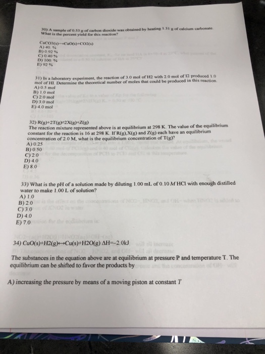 Solved Wo A Sample Of O 53 G Of Carbon Dioxide Was Obtai Chegg Com