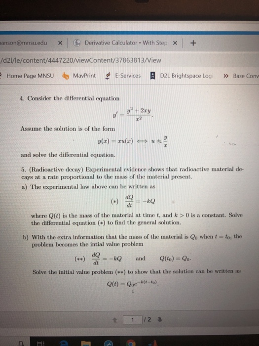 Derivative Calculator • With Steps!