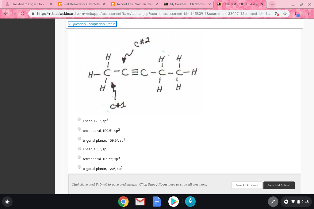 Solved Here S The Question What Is The Electron Domain G Chegg Com