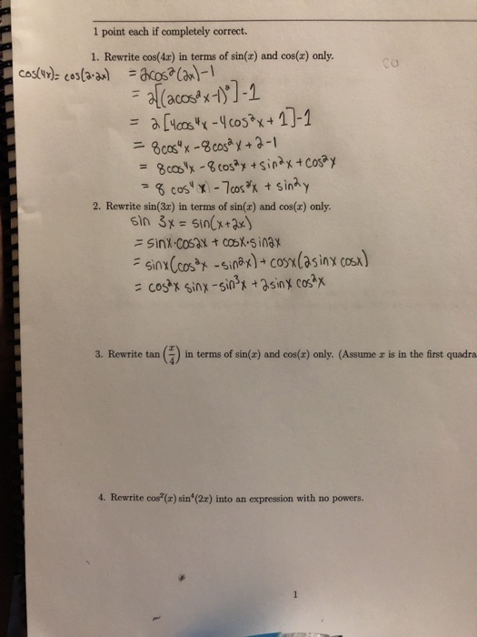 Solved: I Was Doing The First Two And I Would Like If Some... | Chegg.com Solved: I Was Doing The First Two And I Would Like If Some... | Chegg.com