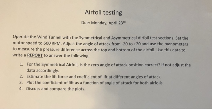 asymmetrical airfoil