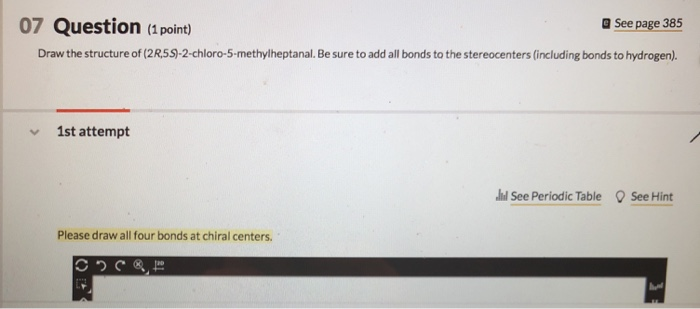 07 Question I Point A See Page 385 Draw The Chegg 