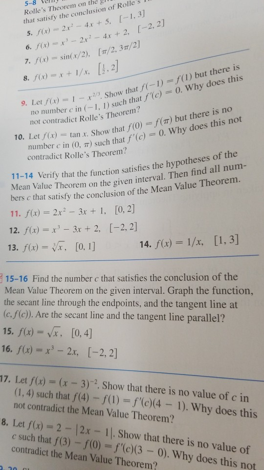 Solved Question 11 It S Continuous And Differentiable On Chegg Com