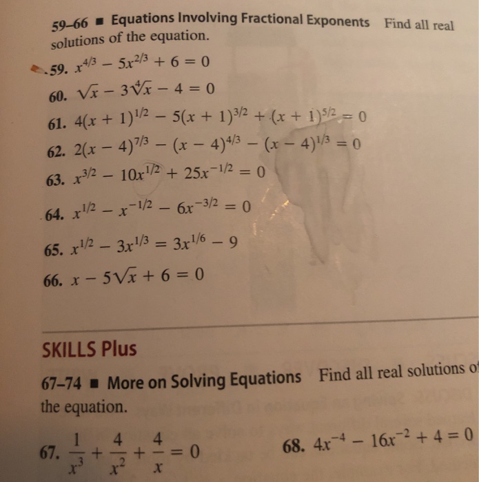 Solved 4 Equations Involving Radicals Find All Real Chegg Com