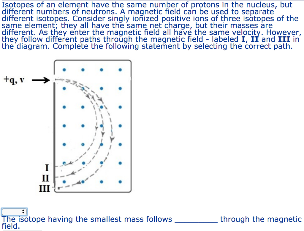 Isotopes of an element differ in the