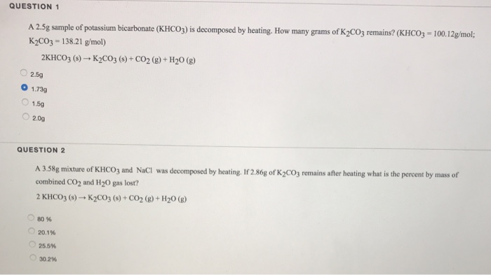 Напишите молекулярные уравнения реакций идущих по схеме co co2 khco3 k2co3 co2