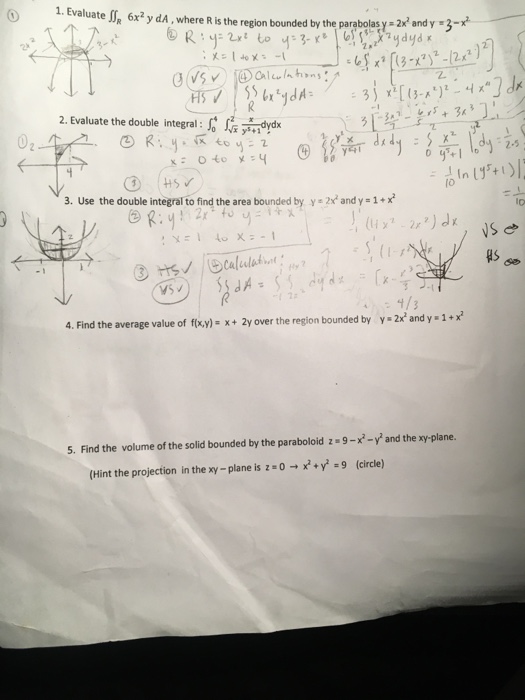 Solved Evaluate Integral Integral R 6x 2 Y Da Where R Is Chegg Com