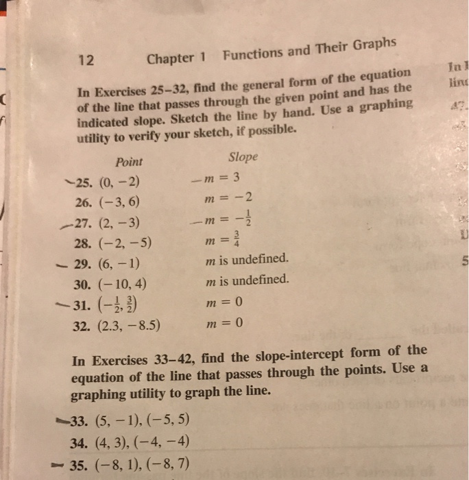 12 Functions And Their Graphs Chapter 1 In Exercises Chegg 