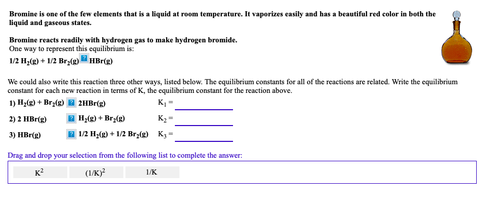 Solved Bromine Is One Of The Few Elements That Is A Liqui