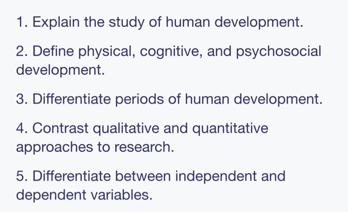 cognitive and psychosocial development