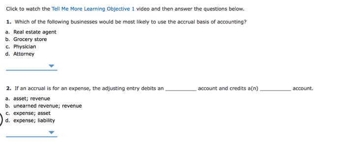 Most Likely To Questions >> Solved Click To Watch The Tell Me More Learning Objective Most Likely To Questions >> Solved Click To Watch The Tell Me More Learning Objective