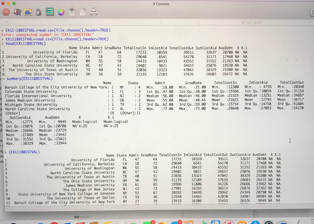 Solved Ex11 18bestval Read Csv File Choose Header True Chegg Com
