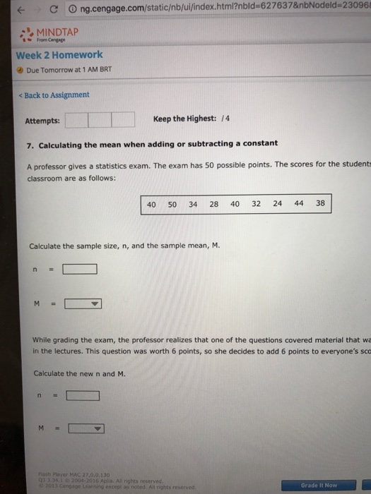 exam 5 math A Statistic Has A Gives Exam. Solved: Exam Professor The 5