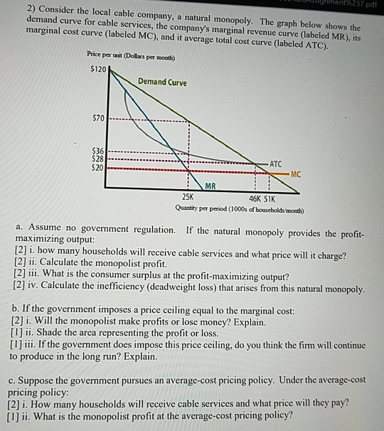 Solved Orssignment 237 Pdf 2 Consider The Local Cable C