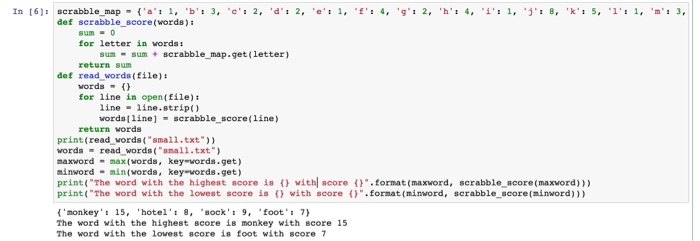 Solved While using Python, I need to find the average scores | Chegg.com